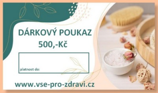 Dárkový poukaz 500Kč