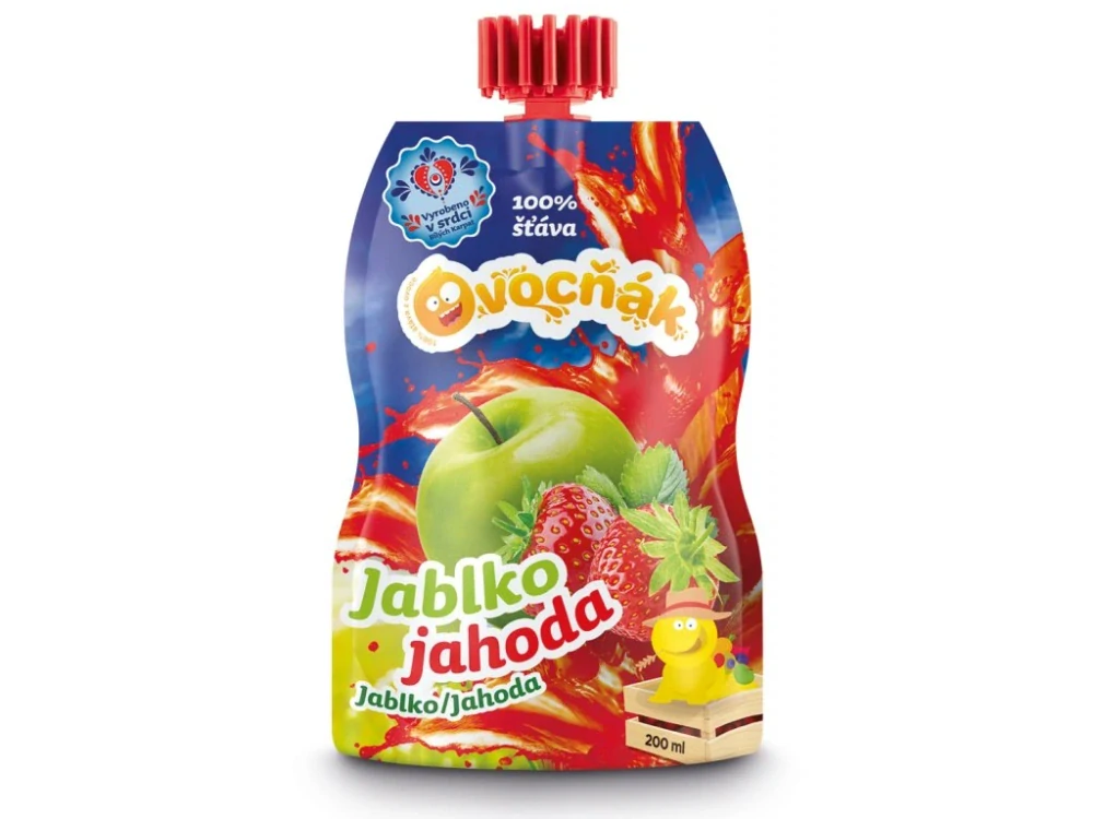 Jahodový mošt 200ml - Ovocňák