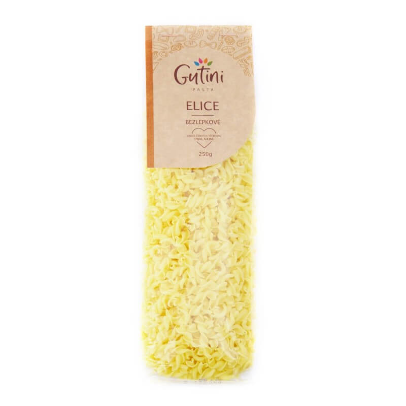 Gutini bezlepkové těstoviny ELICE 1000g