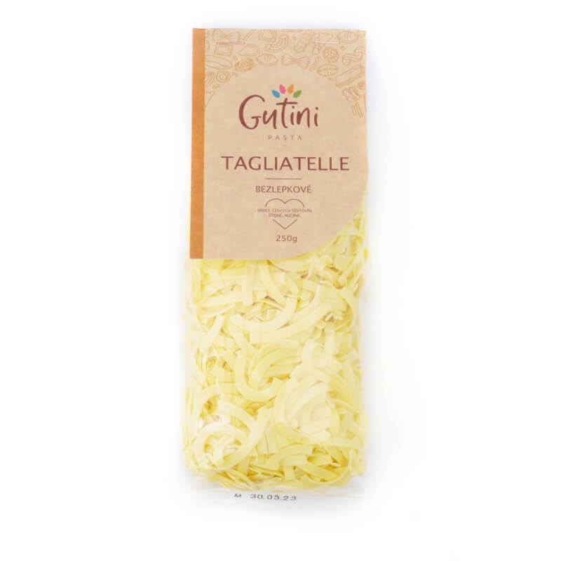 Gutini bezlepkové těstoviny TAGLIATELLE 250g