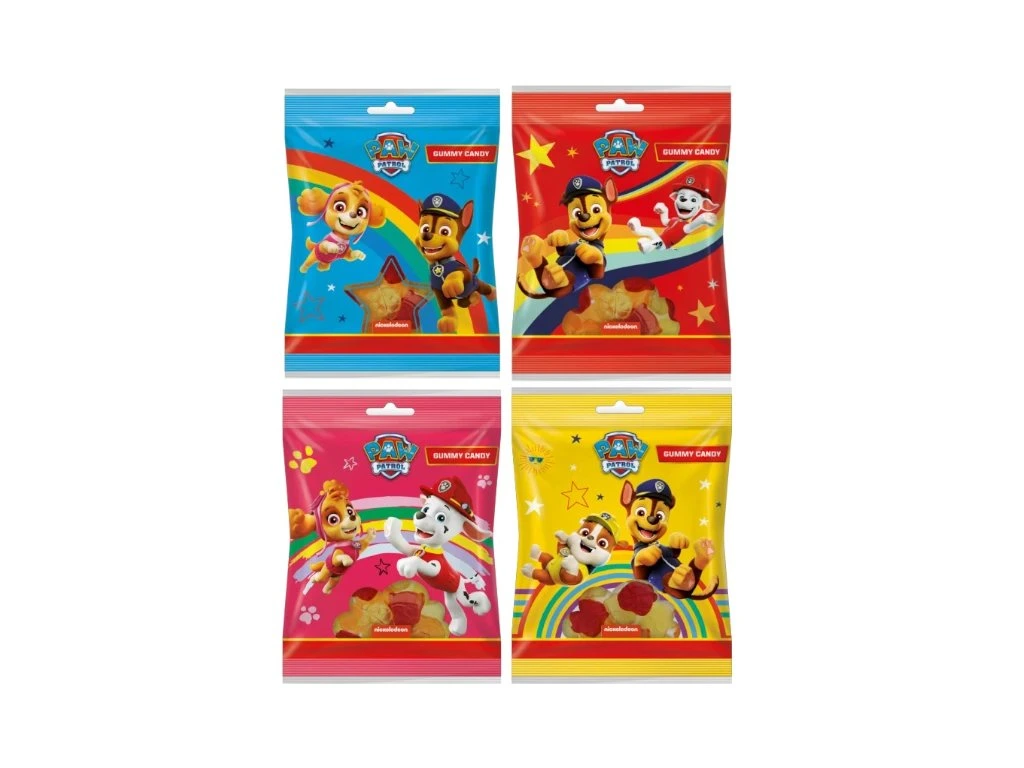 Paw Patrol Želé bonbóny s ovocnou příchutí 175g