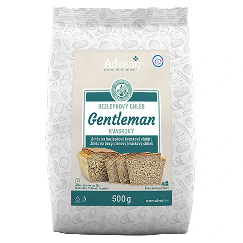 Bezlepkový chléb GENTLEMAN kváskový