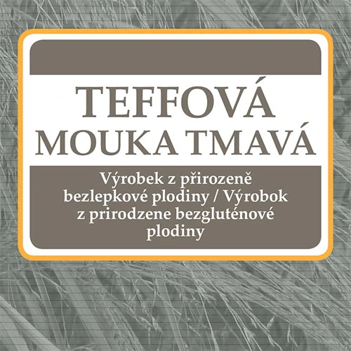 Teffová mouka tmavá 250 g