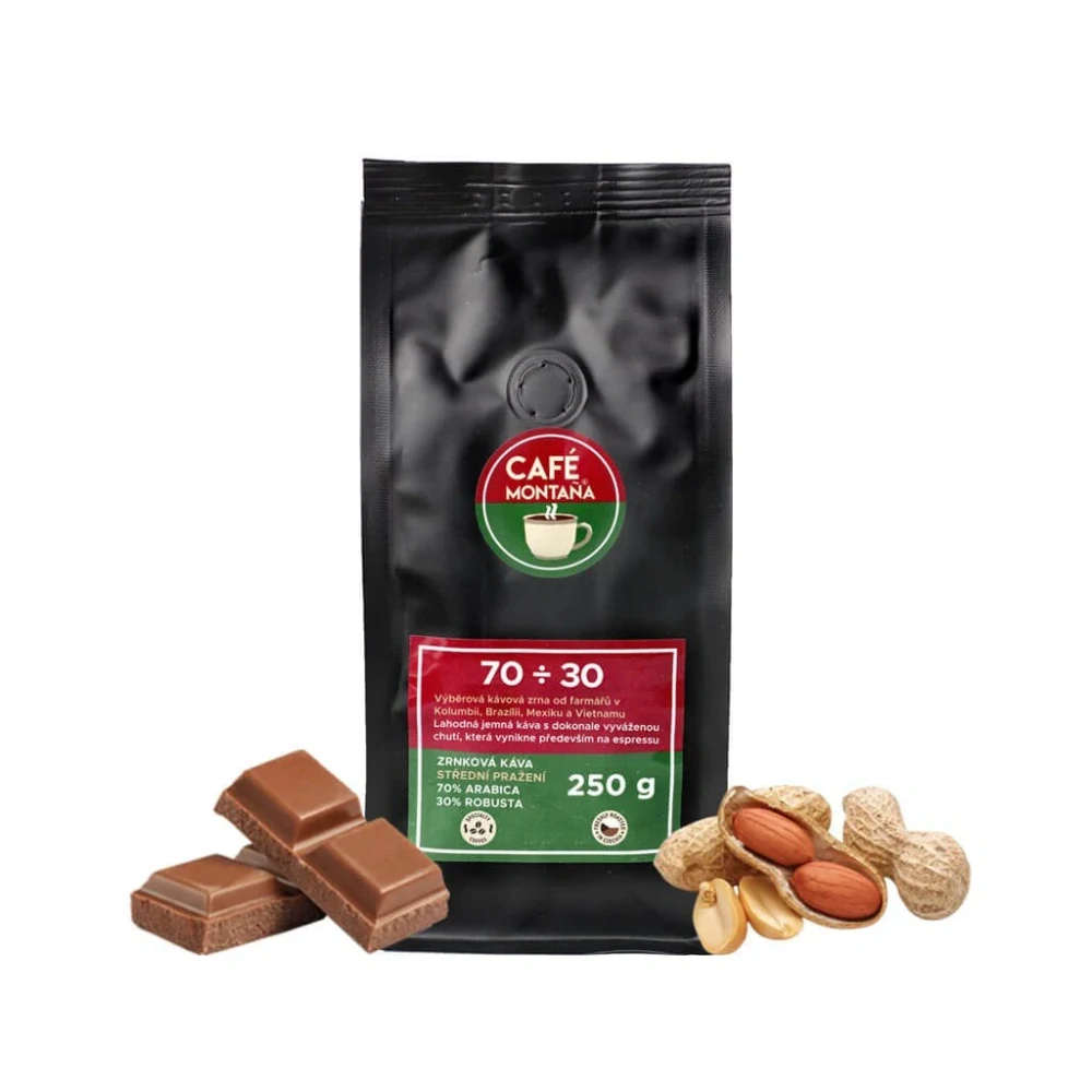 Espresso směs 70÷30 zrnková káva 1000g
