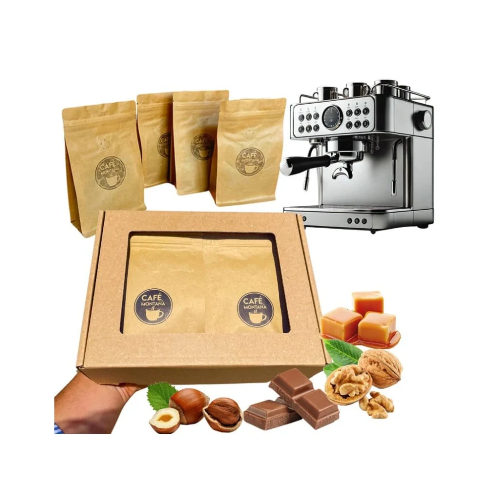 Dárkové balení káv na poctivé espresso | 4× 100 g