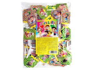 Woogie Lízátka srdíčka ovocná 700g cca 102kusů