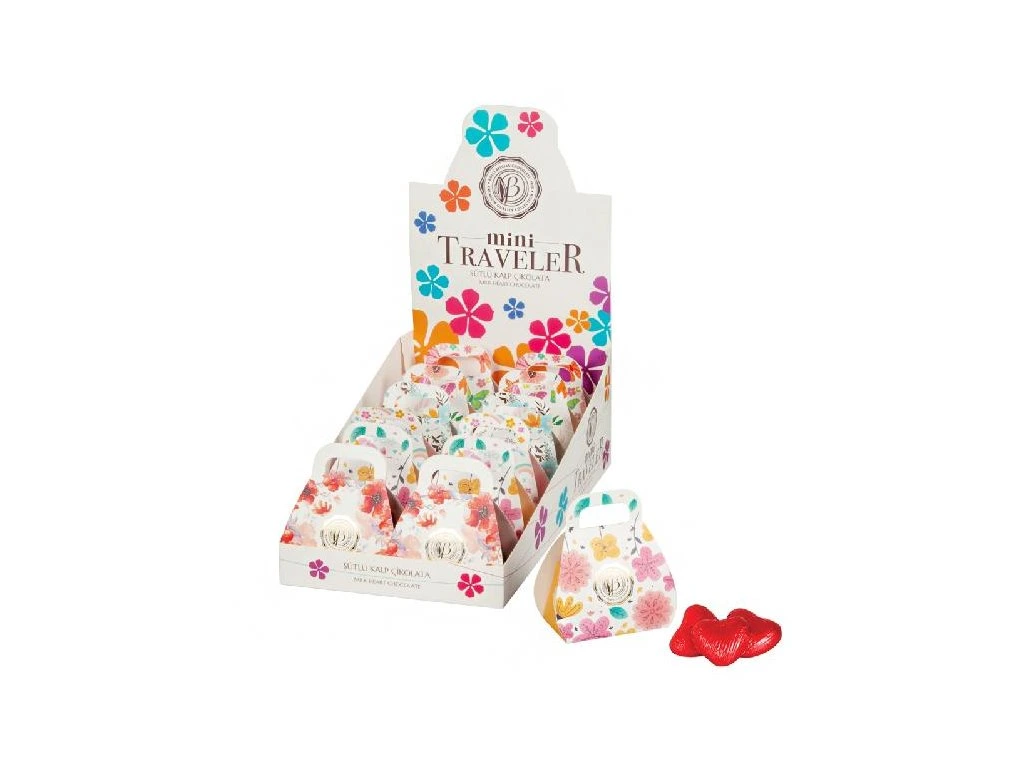 Bolci Kabelky Traveler mini mix barev 40g 12ks