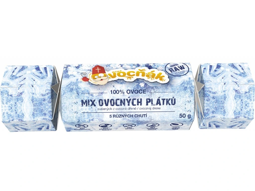 Ovocné plátky bonbon ZIMA 50g