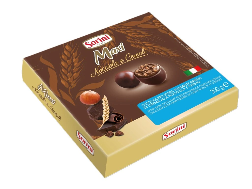 Sorini Hořké pralinky Maxi Nocciola 200g