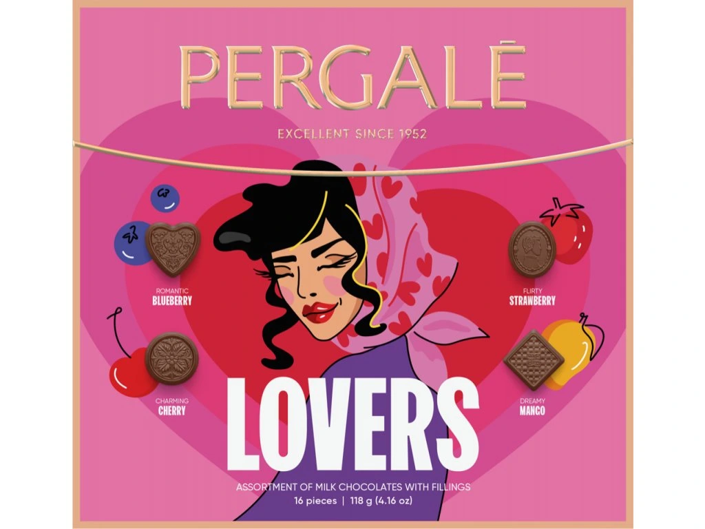 Pergale bonboniéra Lovers 118g