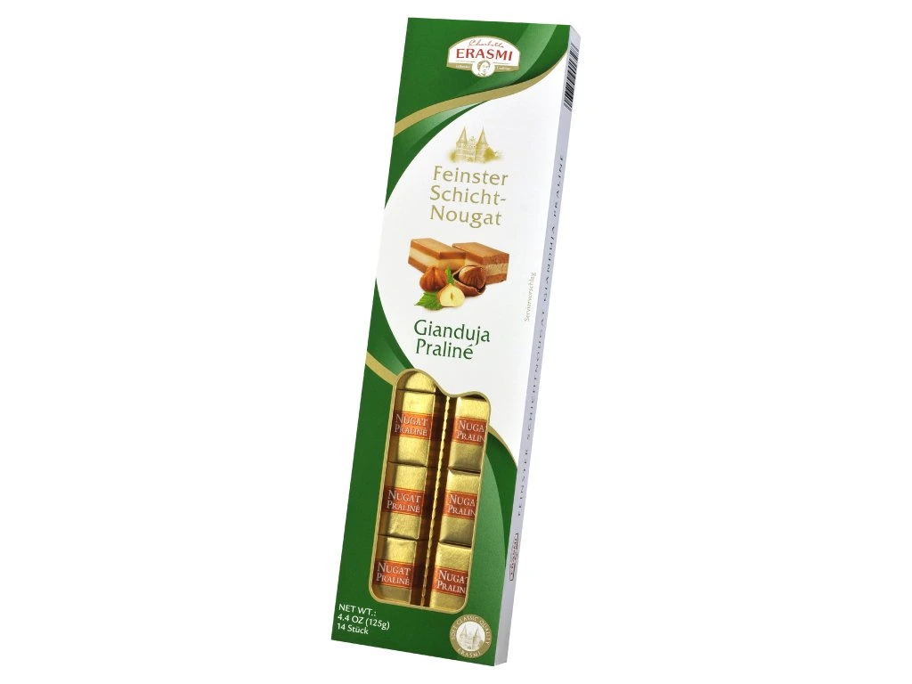 Erasmi Lískooříškový nugát 125g