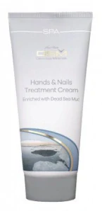 Ošetřující krém na ruce a nehty s Černým bahnem z Mrtvého Moře 100ml