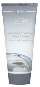 Regenerační krém na nohy s Černým bahnem Mrtvého moře 100ml