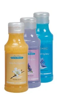 Tělové peelingové mýdlo - vanilka