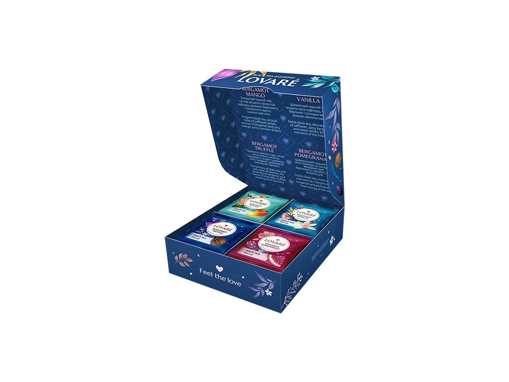 Lovaré Kolekce čajů Bergamot Assorted 32 sáčků