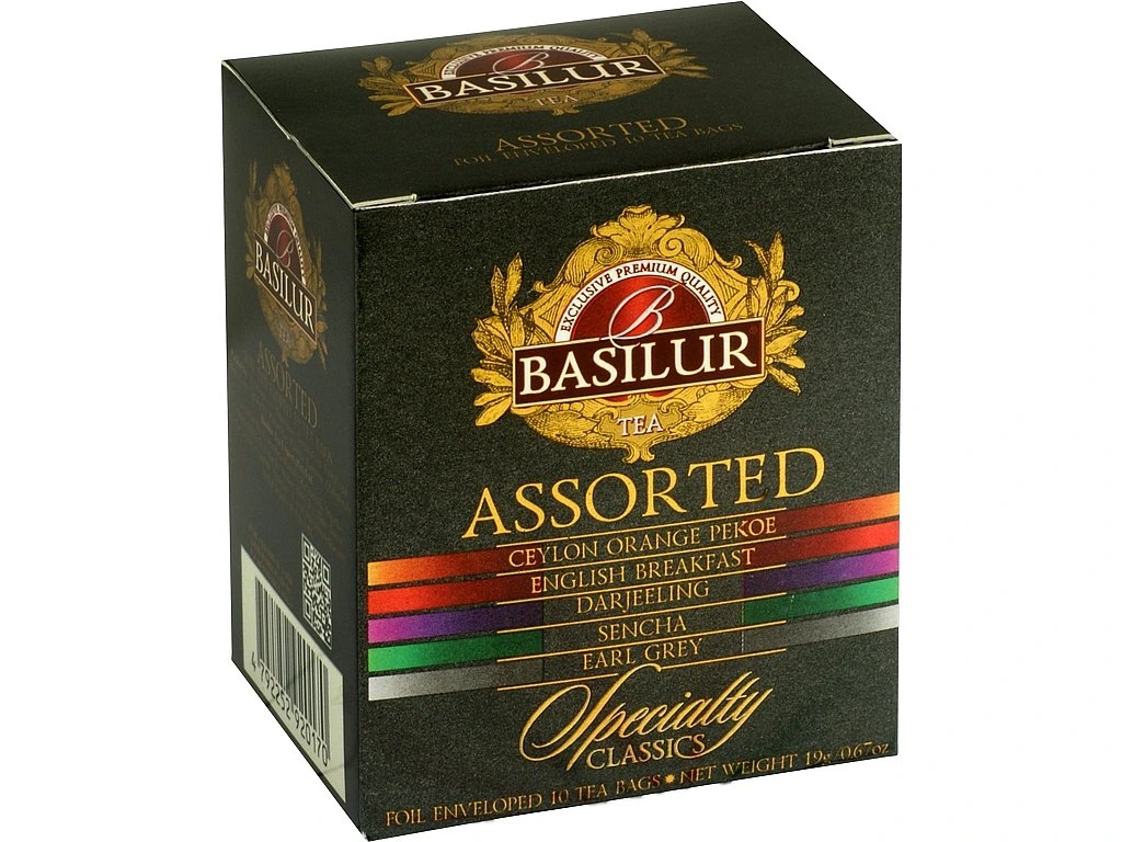 Basilur Assorted Specialty Směs černých a zelených čajů 10sáčků