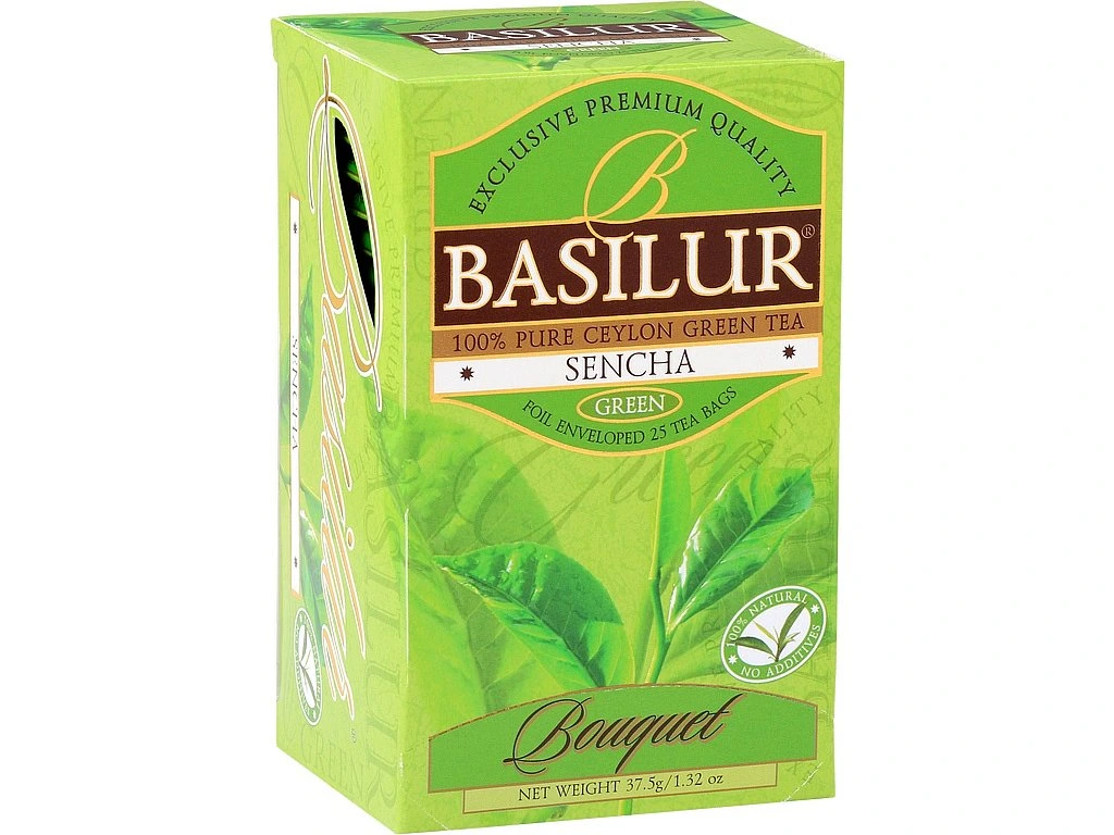 Basilur Bouquet Sencha přebal 25x1,5g