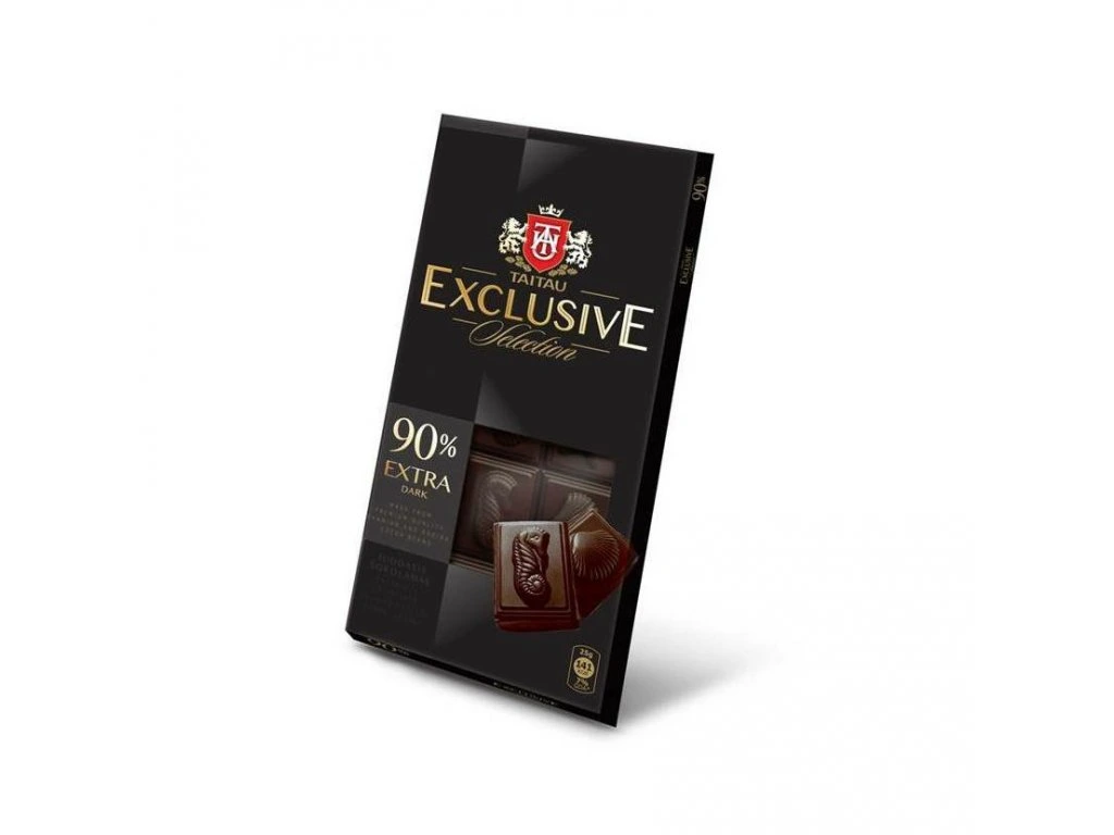 TaiTau Exclusive extra hořká čokoláda 90% 100g