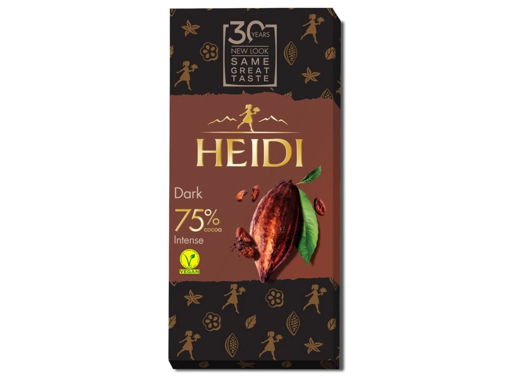 Heidi Čokoláda Dark Range Dark Intense 75% 80 g