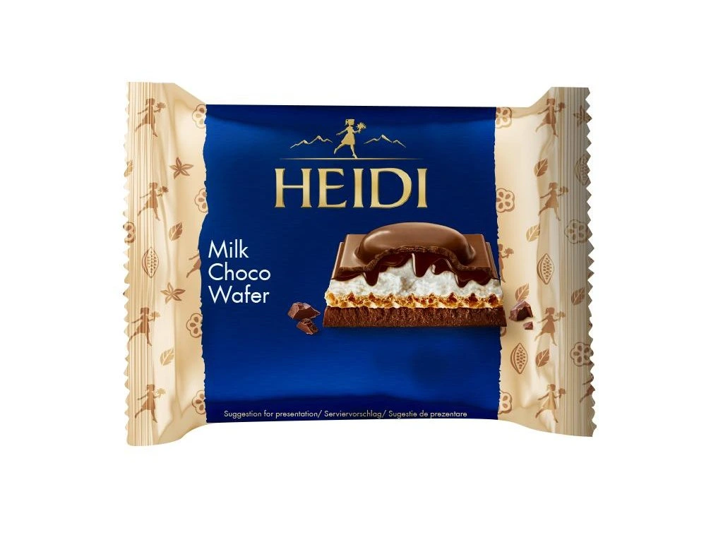 Heidi Mléčná čokoláda s waflí 55g