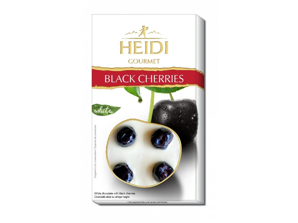 Heidi Gourmette Bílá čokoláda s celou třešní 100g