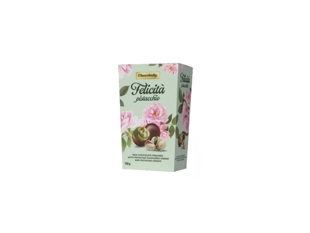Chocolady Pistaccio Pistáciové prálinky 150g