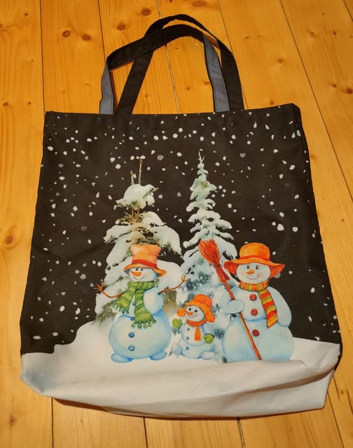 Nákupní taška - vánoční