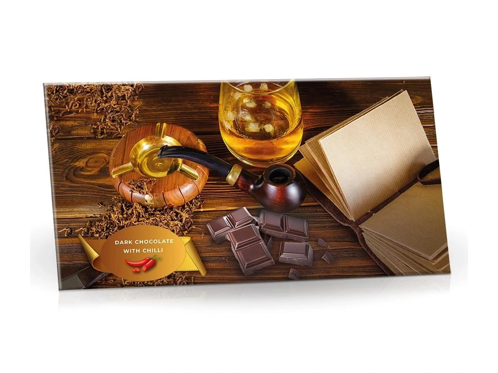 Selllot Hořká čokoláda s chilli 175g (pánský motiv)