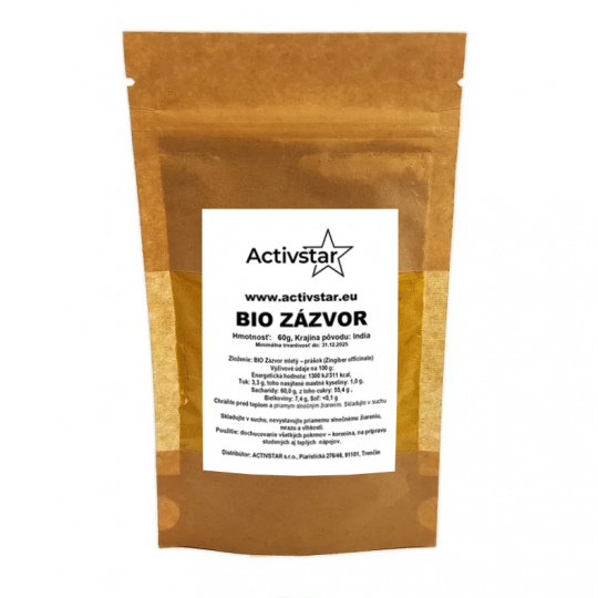 Bio zázvor 60 g