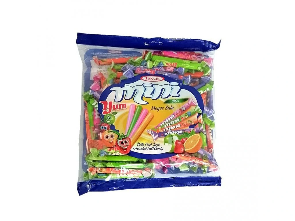 Mini Yum assorted Ovocné žvýkací karamely 700g