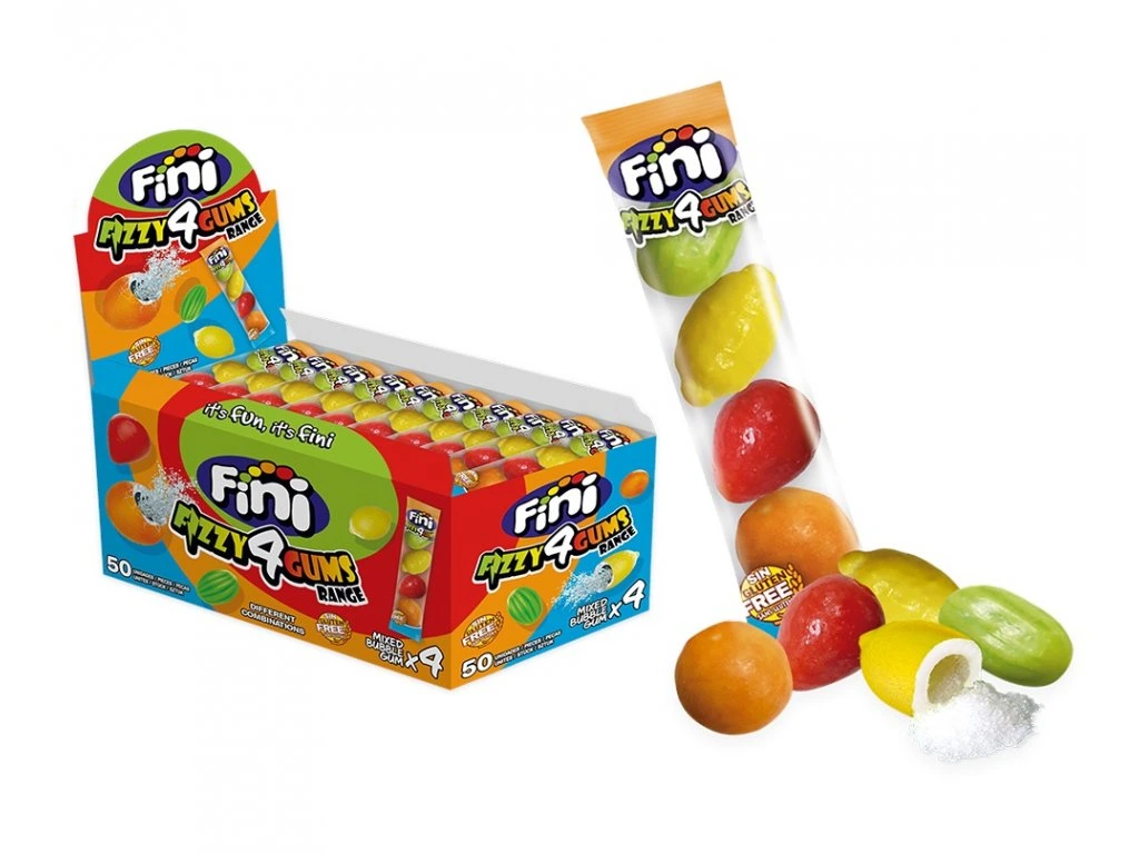 Fini Žvýkačky 4ks mix ovoce 20g 50ks