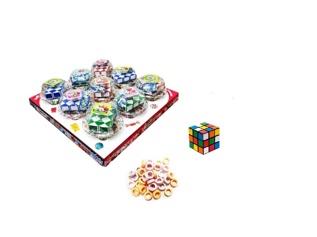 Candy Shop Skládací kostka mix s cukrovinkou 42g 12ks