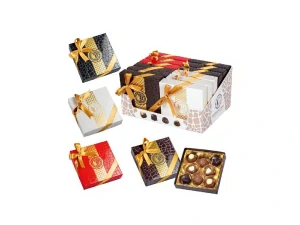 Bolci Diamond Směs pralinek v jednobarevném obalu s mašlí 96g