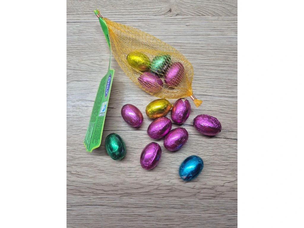 Only Malá čokoládová vajíčka v síťce jednobarevná 84g