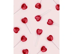 Candart Lízátka srdce 110g