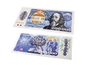 Fikar Čokoládová Bankovka 200.000 Kčs 60g