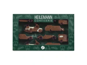 Heilemann Dárková kazeta čokoládové figurky auta 100g