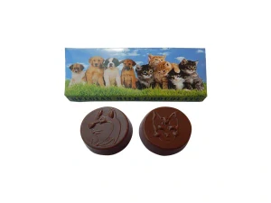 Fikar Mléčná čokoládka Kočka a pes 17g