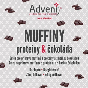 Muffiny proteiny & čokoláda