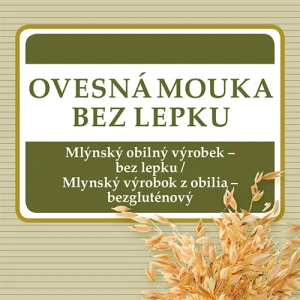 Ovesná mouka - bez lepku 250 g