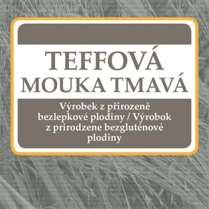 Teffová mouka tmavá 250 g