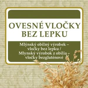Ovesné vločky bez lepku