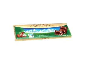 Maitre Truffout mléčná čokoláda s oříšky Swiss 300g