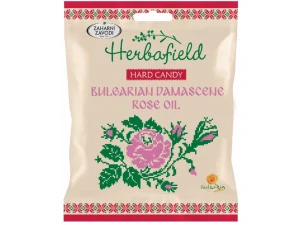 Herbafield tvrdé bonbóny damašská růže 49g
