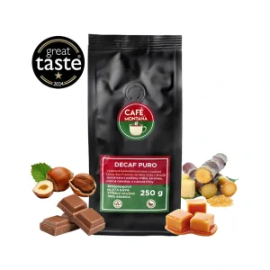 Decaf Puro bezkofeinová mletá káva 500g